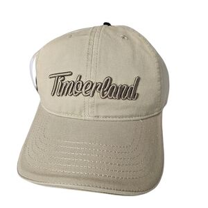 Timberland Tan Embroidered Adjustable Cap